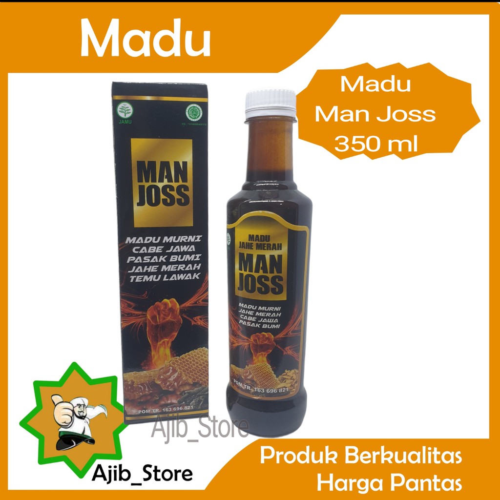 (100% ORI) Madu Vitalitas MAN JOSS MANJOSS 350 ml 350ml A378 Obat Herbal Jamu Stamina Pria Dewasa Ta