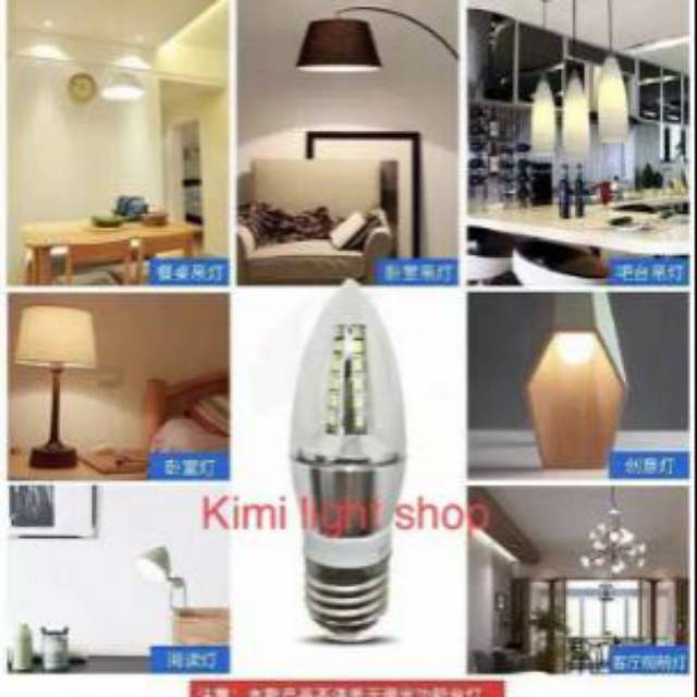 LAMPU LED 5WATT MURAH/lampu cabe murah nyala kuning
