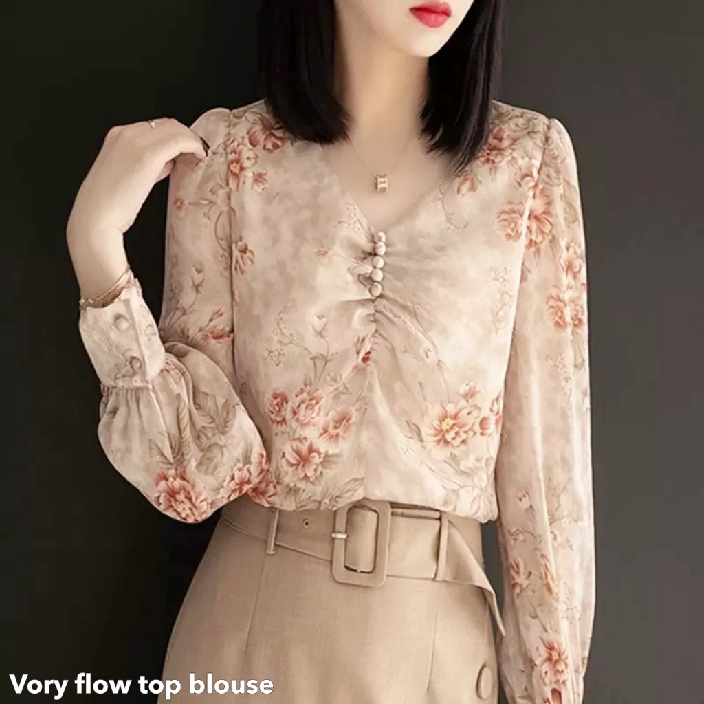 Vory flow top blouse -Thejanclothes