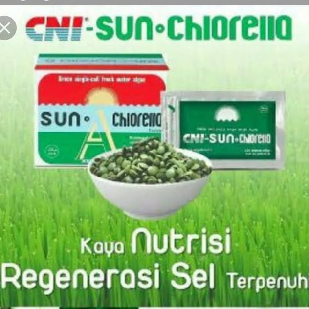 SUNCHLORELLA 1500 TABLET/GANGGANG HIJAU/CNI PRODUK