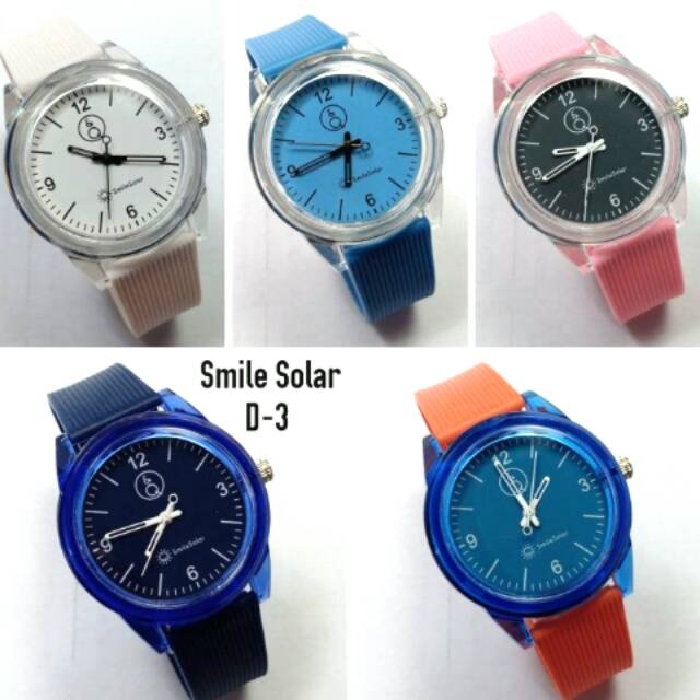 JAM TANGAN PRIA & WANITA SMILE SOLAR 2