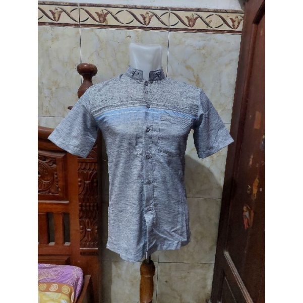 Kemko Rabbani Uk Xs / Kemeja Koko Rabbani Pendek