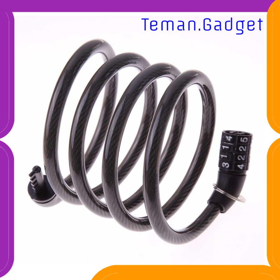 TG-IB224 TAFFGUARD GEMBOK SEPEDA KOMBINASI ANGKA 4 DIGIT - TY532