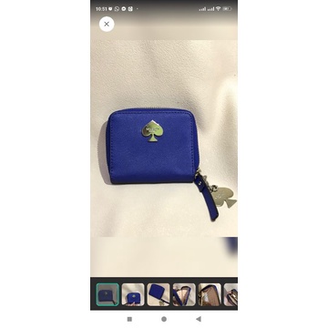 preloved dompet kate spade zipper mini
