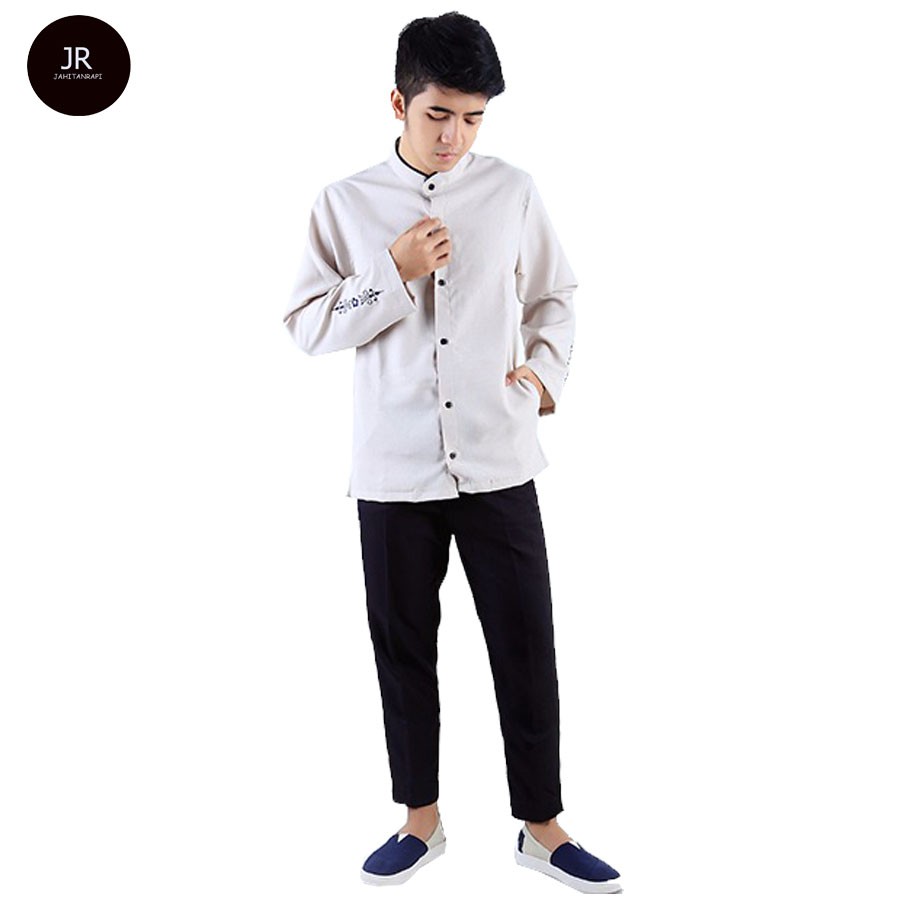 Baju koko pria siraj cream original