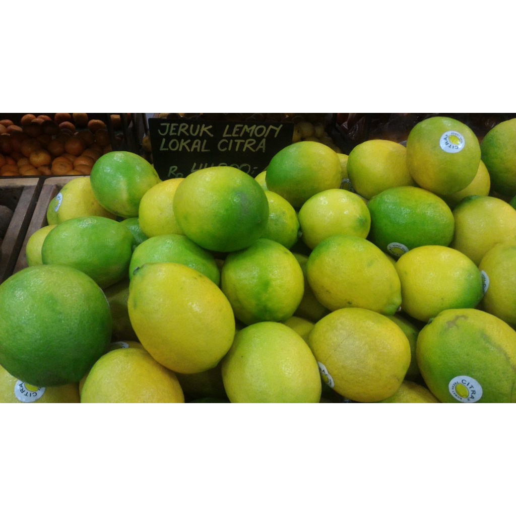 Lemon lokal_daerah  berat 1 kg