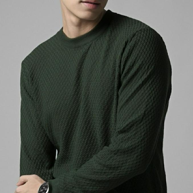 Promo Male.Id Vinetto Knitwear Army