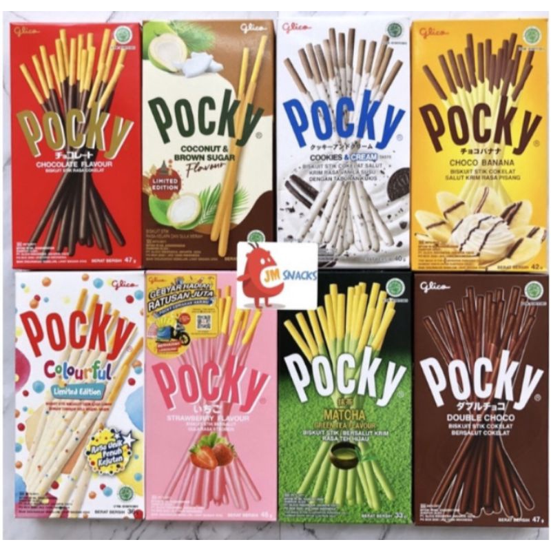 

glico pocky 42gr semua rasa