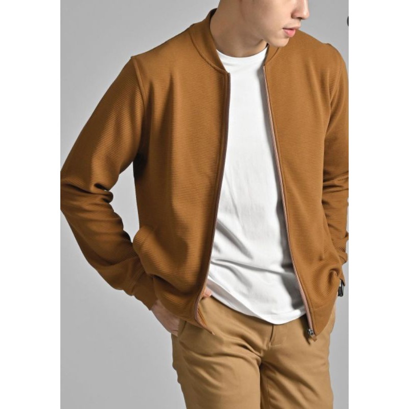 Ottoman Bomber Jacket Light Brown size L , XL by Male id