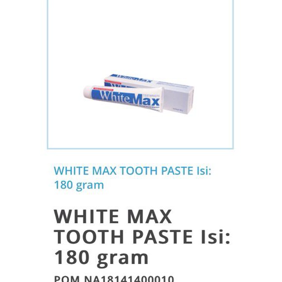 

Whitemax - 180 gr
