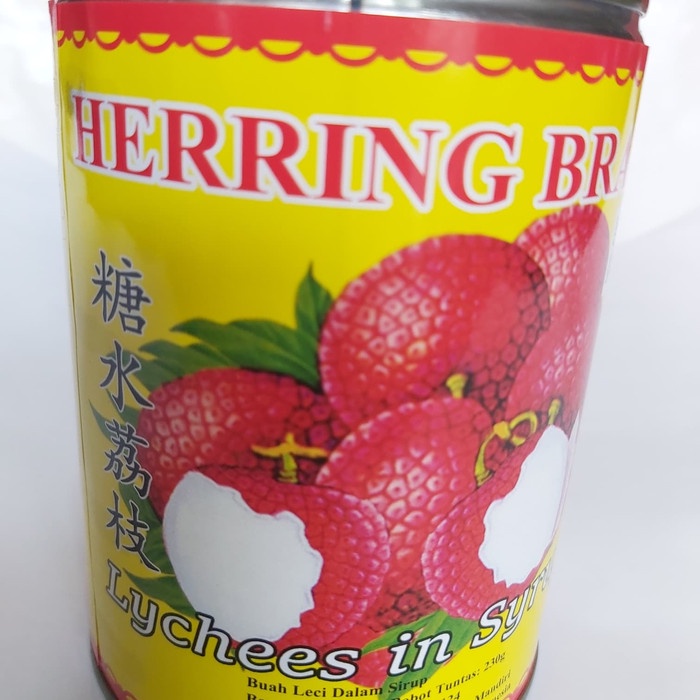 

Kalengbuah- Lychees In Syrup Herring Brand -Buah-Kaleng.