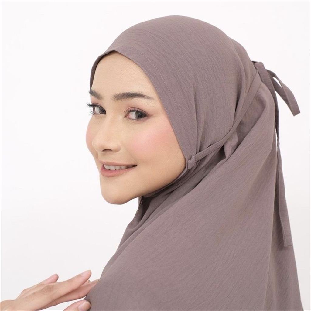 BERGO MARYAM CRINKLE AIRFLOW PREMIUM - HIJAB INSTAN CRINKLE POLOS