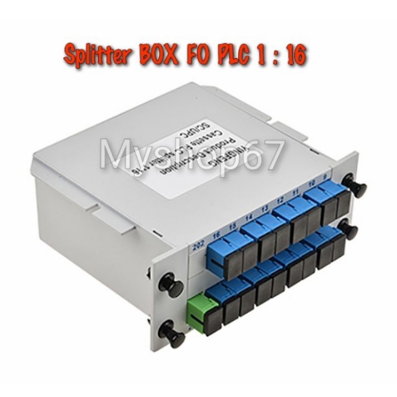 Kabel FO Splitter 1:16 Box SC/UPC | Splitter PLC Box 1:16 SC/UPC