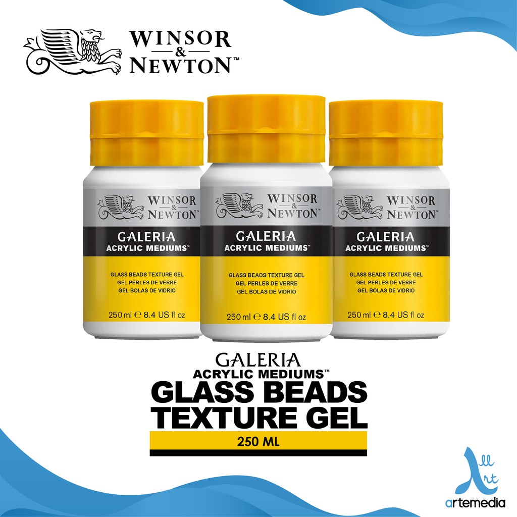 

Medium Winsor & Newton Galeria Glass Beads Gel Acrylic