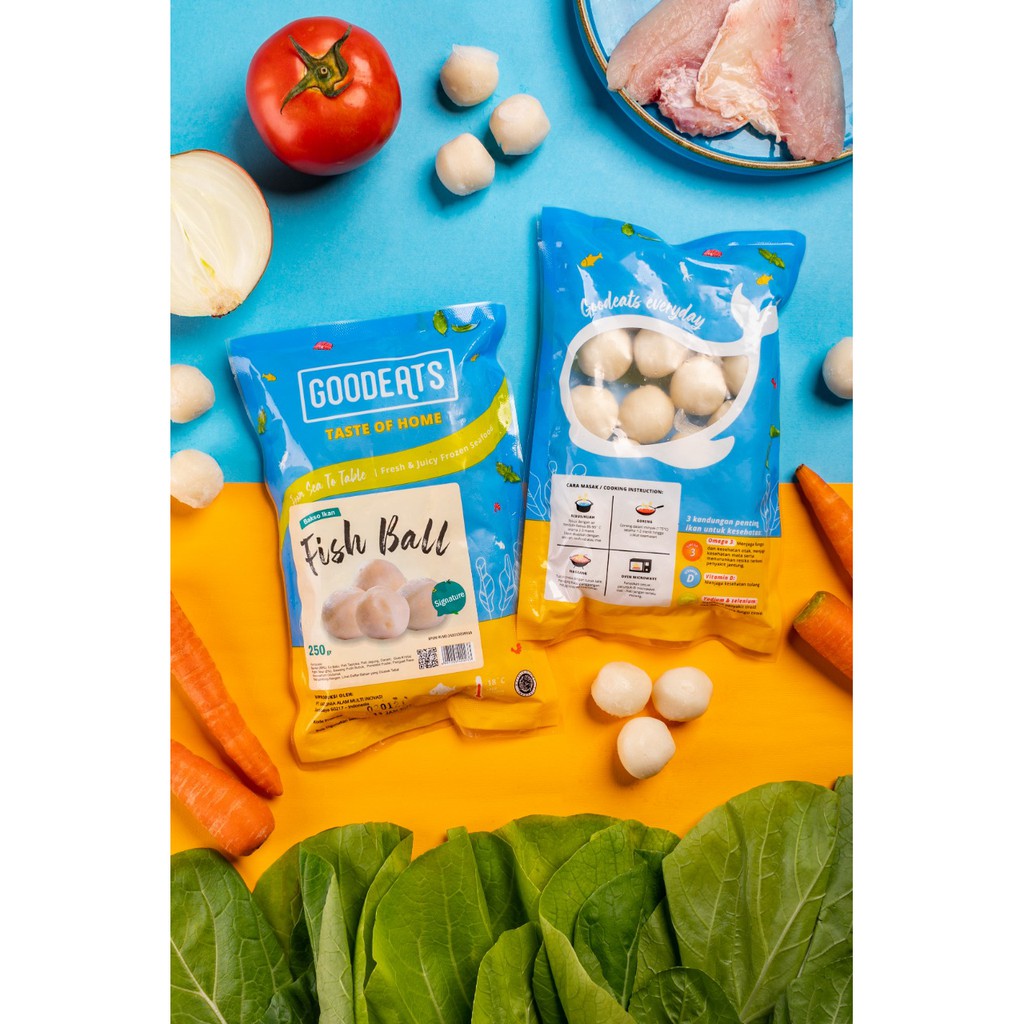

GOOD EATS SIGNATURE FISH BALL / BAKSO BOLA IKAN PREMIUM 250GR