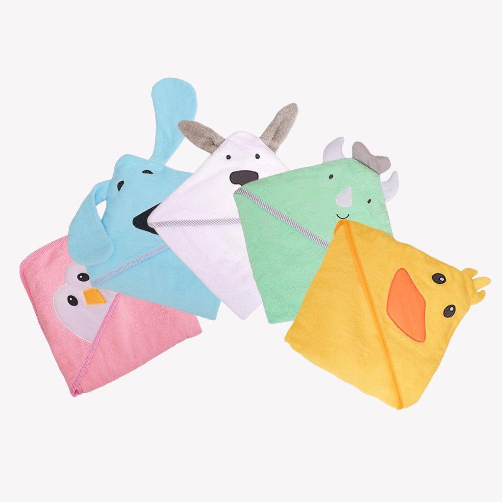PERLENGKAPAN MANDI BAYI // HANDUK/TOWEL SET - 2 PCS