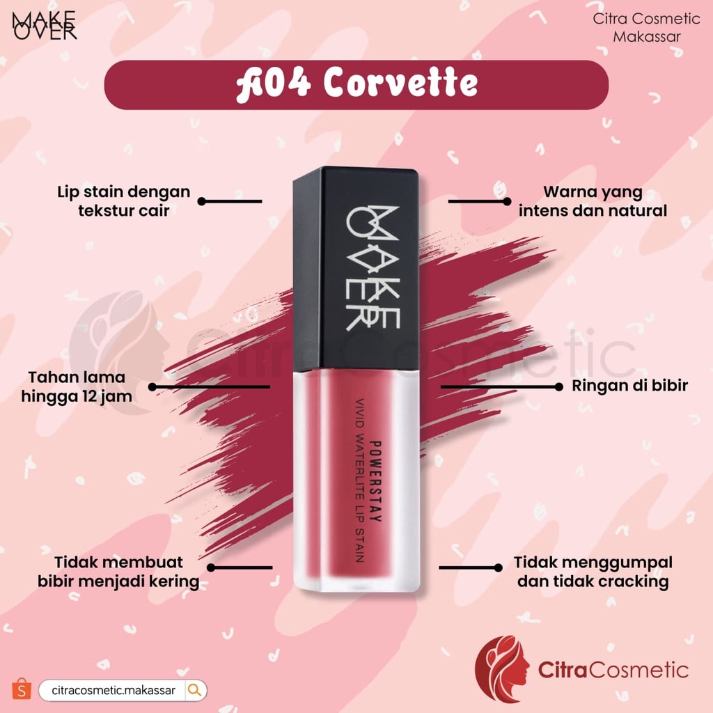 Make Over Powerstay Vivid Waterlite Lip Stain