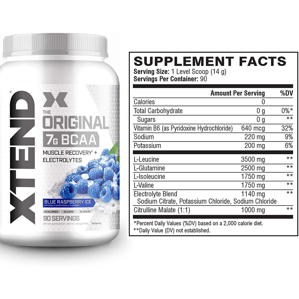 Scivation Xtend BCAA 90 Servings BPOM