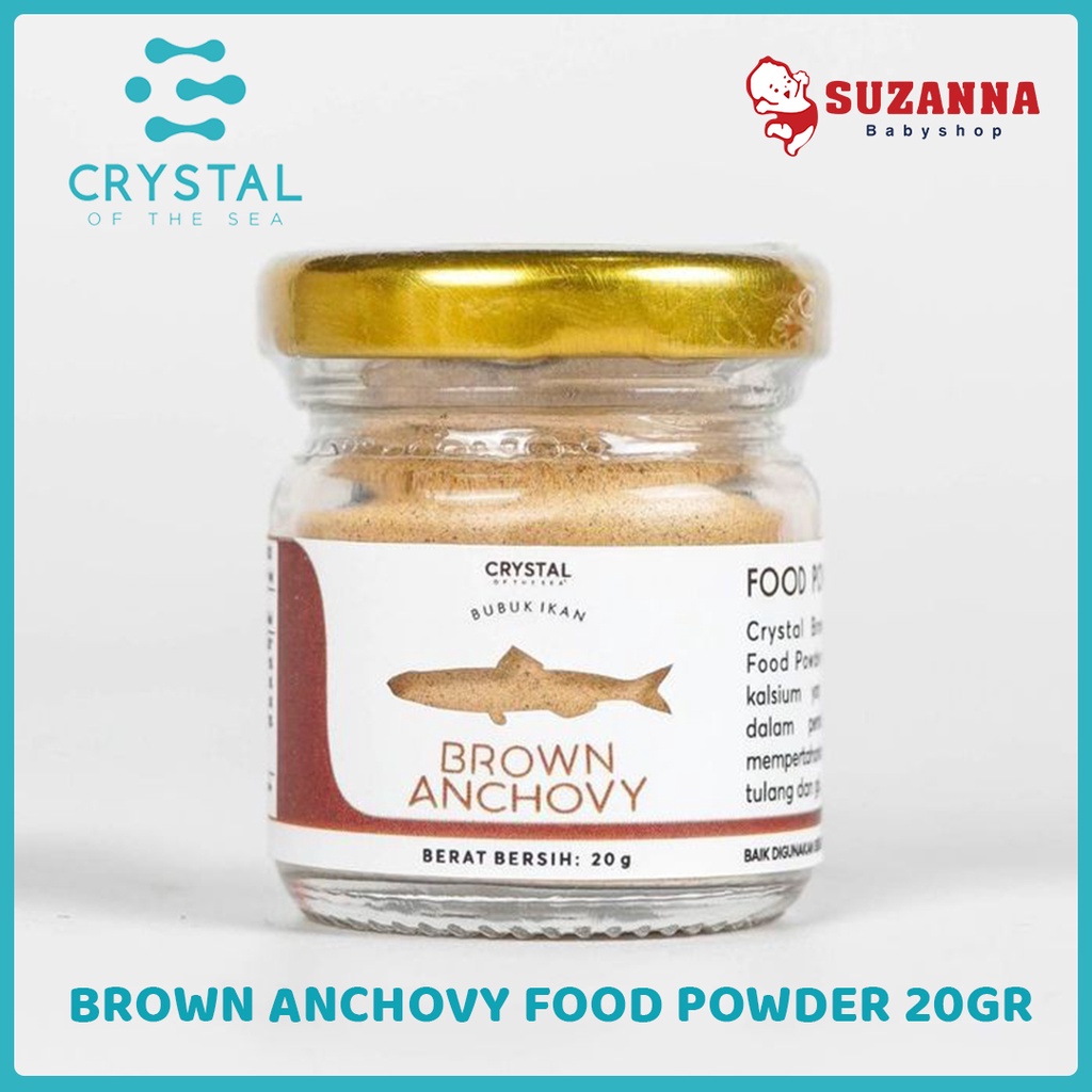 

Crystal of the Sea Brown Anchovy Food Powder 20gr