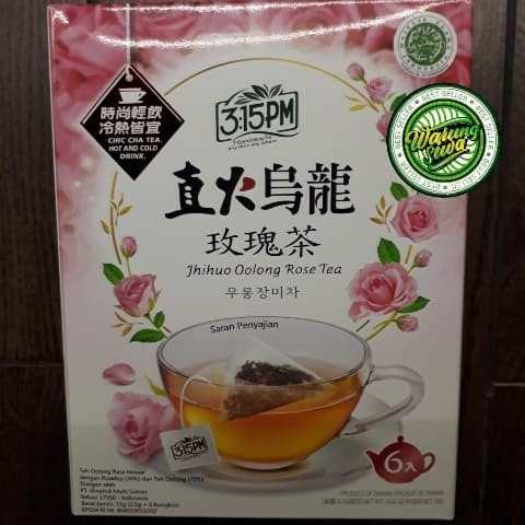 

jhihuo oolong rose tea/teh oolong rasa mawar 2,5 gram x 6 pc (15 gram)