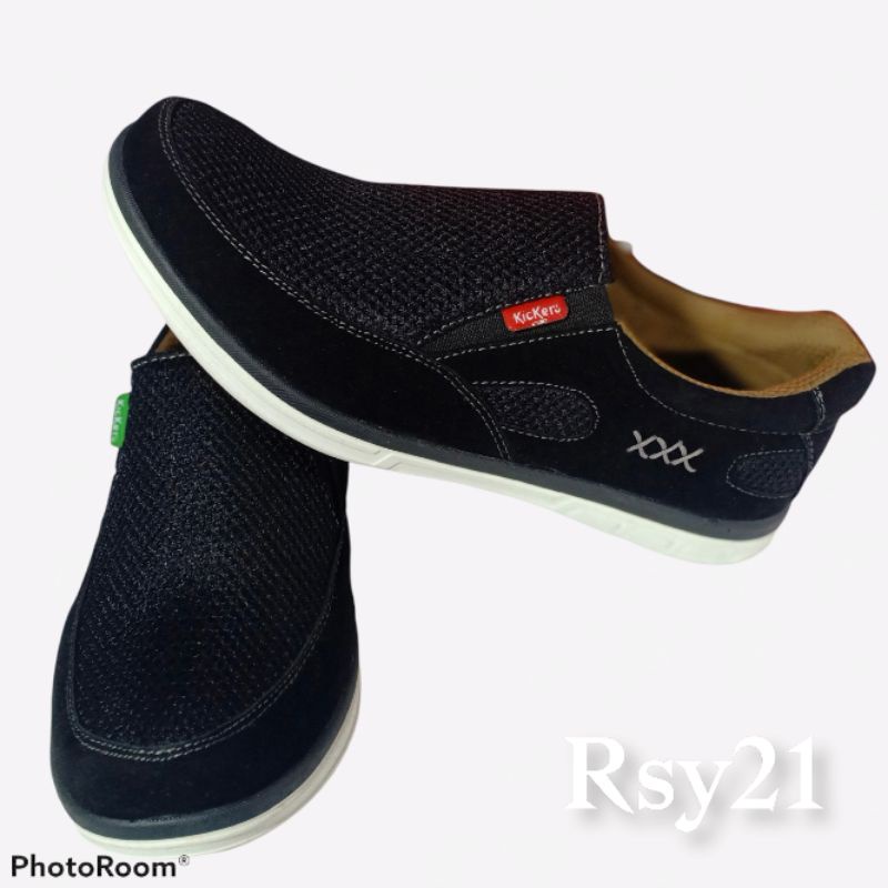 Sepatu Pria Casual Slip On Kerja Murah