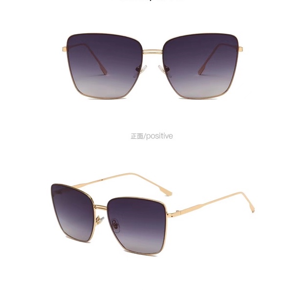 (Rowling) Sunglasses  Kacamata Hitam Titanium  frame Women Sunglasses New Arrival Import Kacamata Fashion-Ka-87 C2 Abu/putih