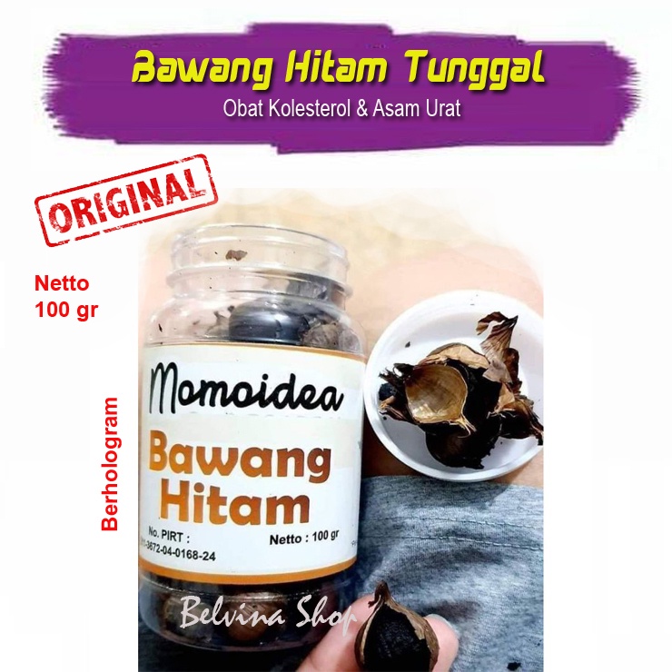 

BAWANG HITAM MOMO ( BLACK GARLIC ) - BAWANG TUNGGAL MOMOIDEA - BAWANG PUTIH TUNGGAL DINKES
