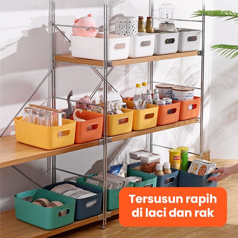 T&amp;Y Storage Box organizer kotak penyimpanan serbaguna Keranjang Perlengkapan Rumah Multifungsi Box Organizer Tempat Penyimpanan Multifungsi