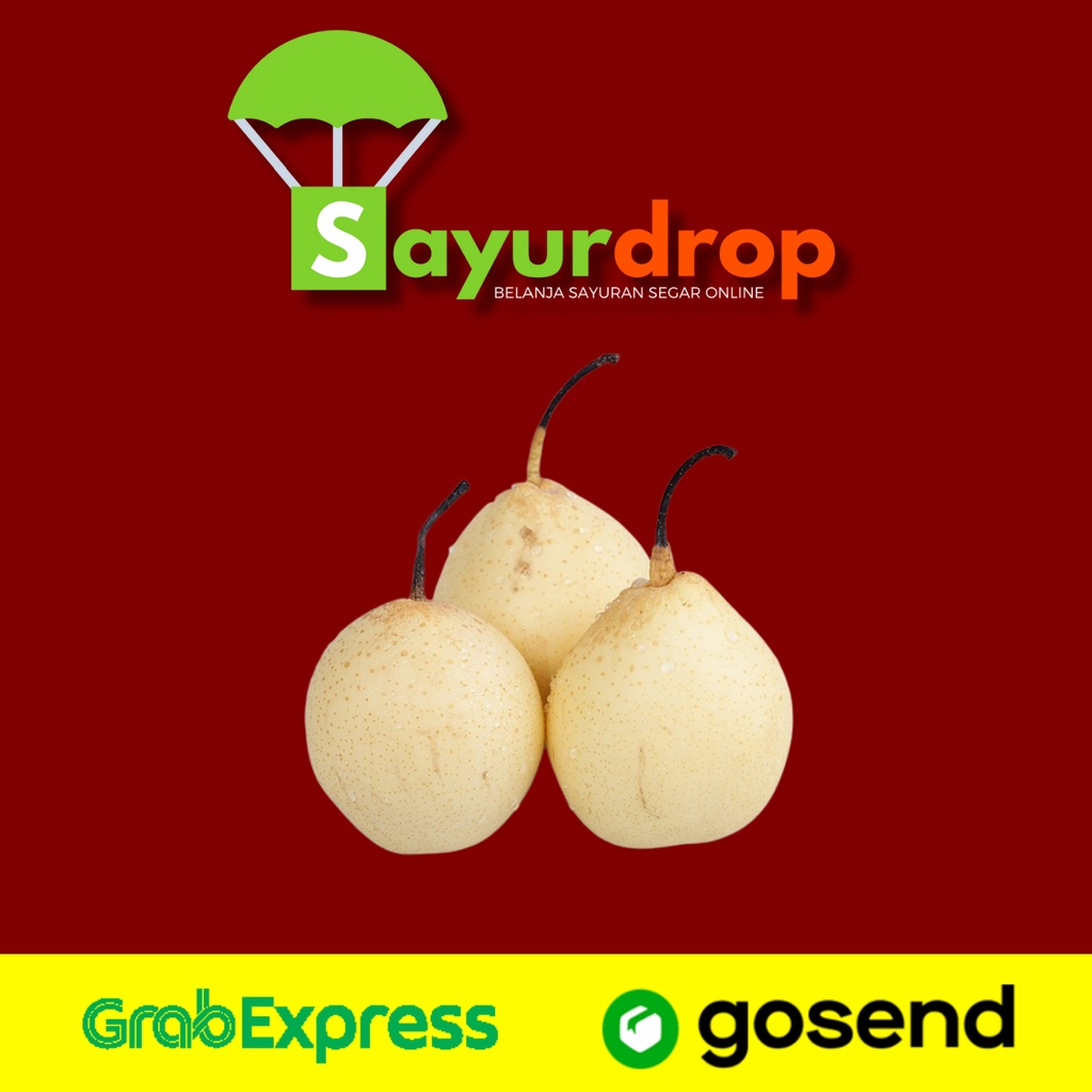 

Pear Pir Ya Lie 1 kg - Segar Higienis Murah - Instant/Same Day Delivery (Sayurdrop)