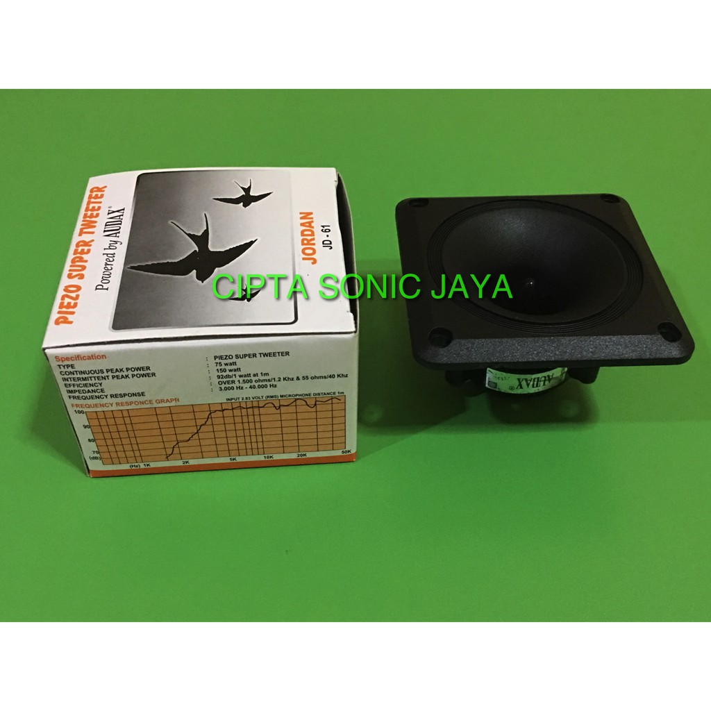 Speaker Tweter Inap Audax Jordan JD 61 / JD61 hitam