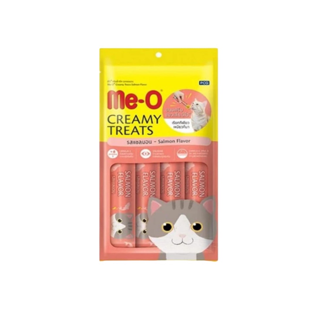 MeO Me-O Creamy Treats Snack Kucing All Variant 1 pack 60gr Non Bio