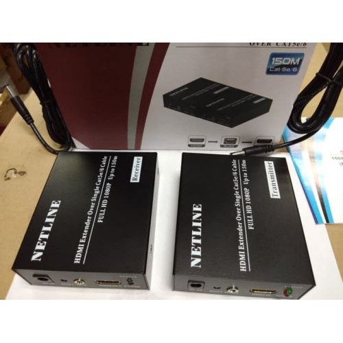 Hdmi extender 60m Netline