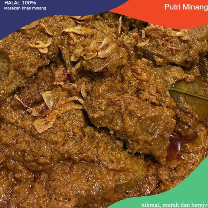 

Khas Sapi Minang Minang Putri Padang Rendang - Daging Winutoko