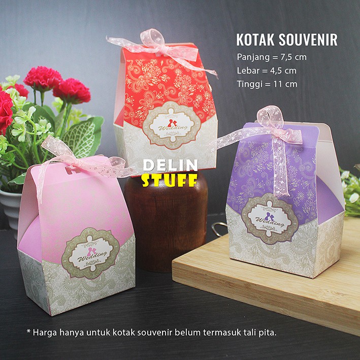 Kotak Permen Sangjit / Kotak Souvenir Pernikahan (2307214)