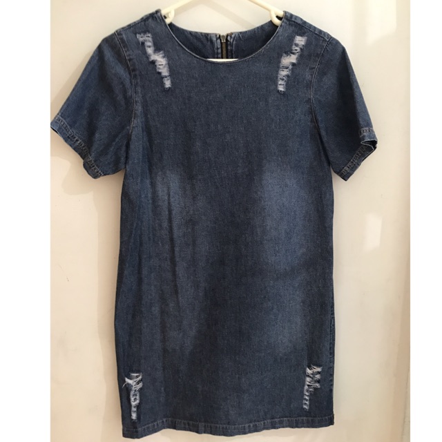 Preloved Terusan Jeans