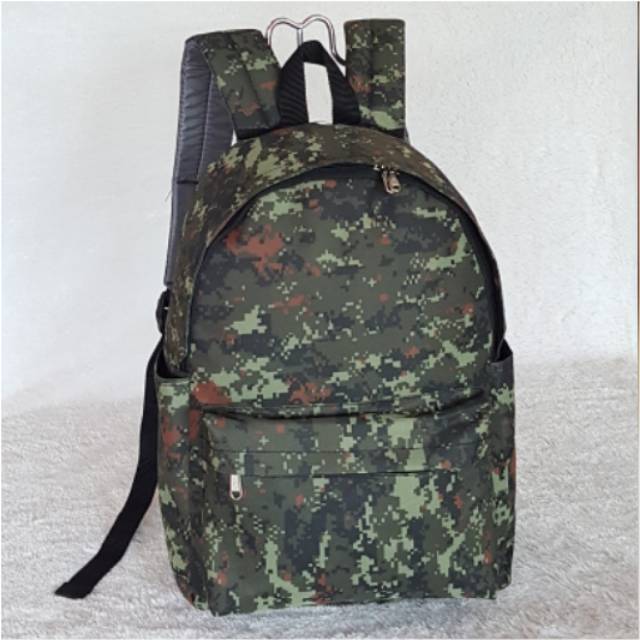 Backpack Army Tas Ransel loreng Sekolah Kuliah Murah Bagus