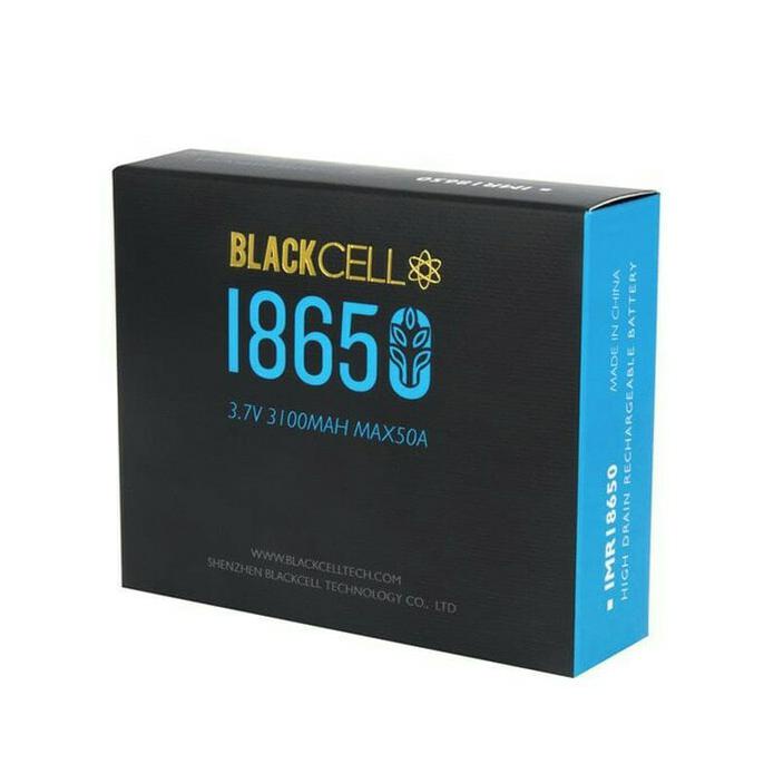 BATTERY BLACKCELL 18650 3100MAH 50A AUTHENTIC - BATERAI BATERE BATRE Kode 964
