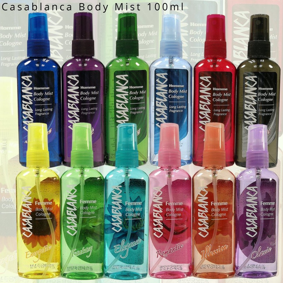 ⭐BAGUS⭐ CASABLANCA Homme Body Mist Cologne 100ml | Parfume