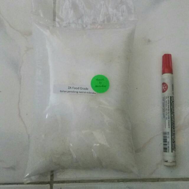 ZA FOODGRADE urea untuk nata ammonium sulfat fg khusus nutrisi mikroba, pupuk ZA 1kg