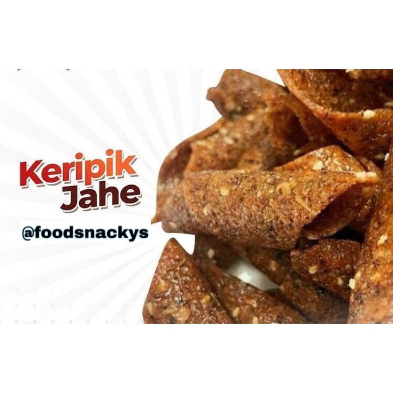 

KRIPIK JAHE