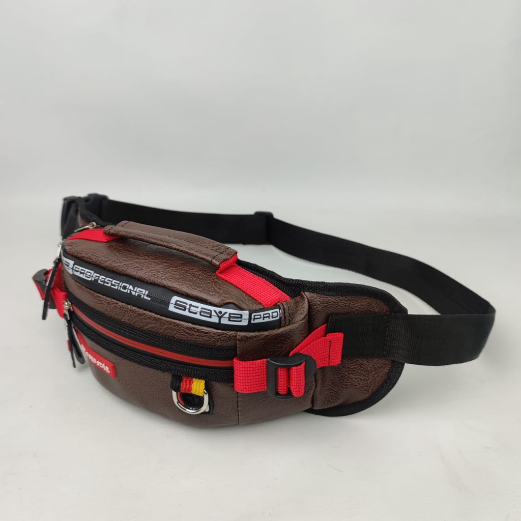 TAS PRIA Waistbag Tas Pinggang Tas Selempang Terbaru Original Polo Prostar Waterproof