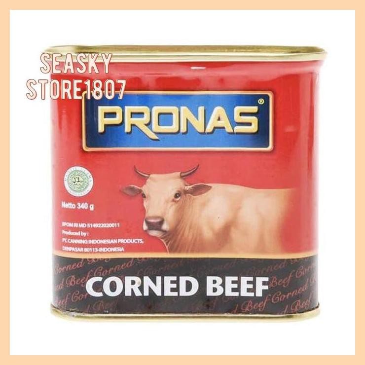 

[ PRONAS CORNED BEEF KORNET DAGING SAPI 340GR]