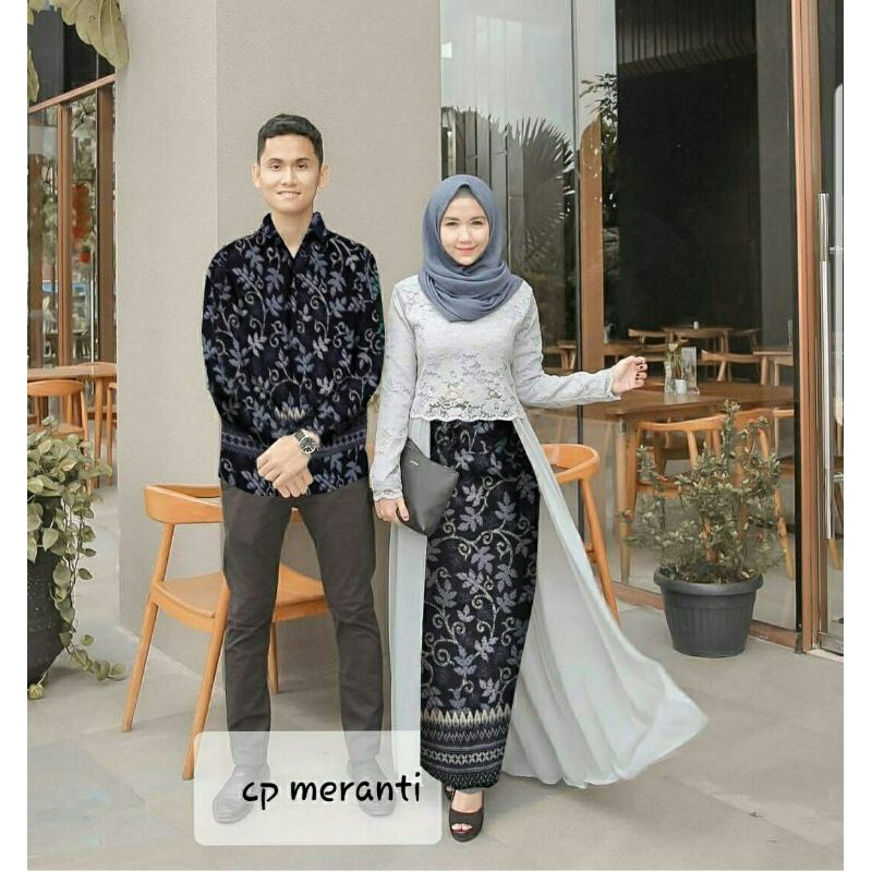 Couple Tunangan Kebaya Couple Lamaran Baju Lamaran Mewah Elegan Shopee Indonesia