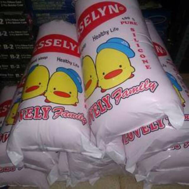 RC [Ready Stok] Bantal  Guling Hotel Jesselyn Pure Silicone 100% Murrrahh bantal kepala tidur