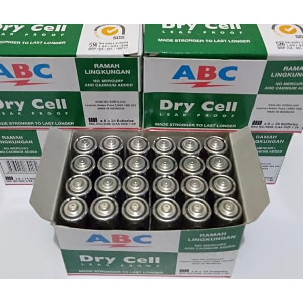 abc baterai AA battery batere