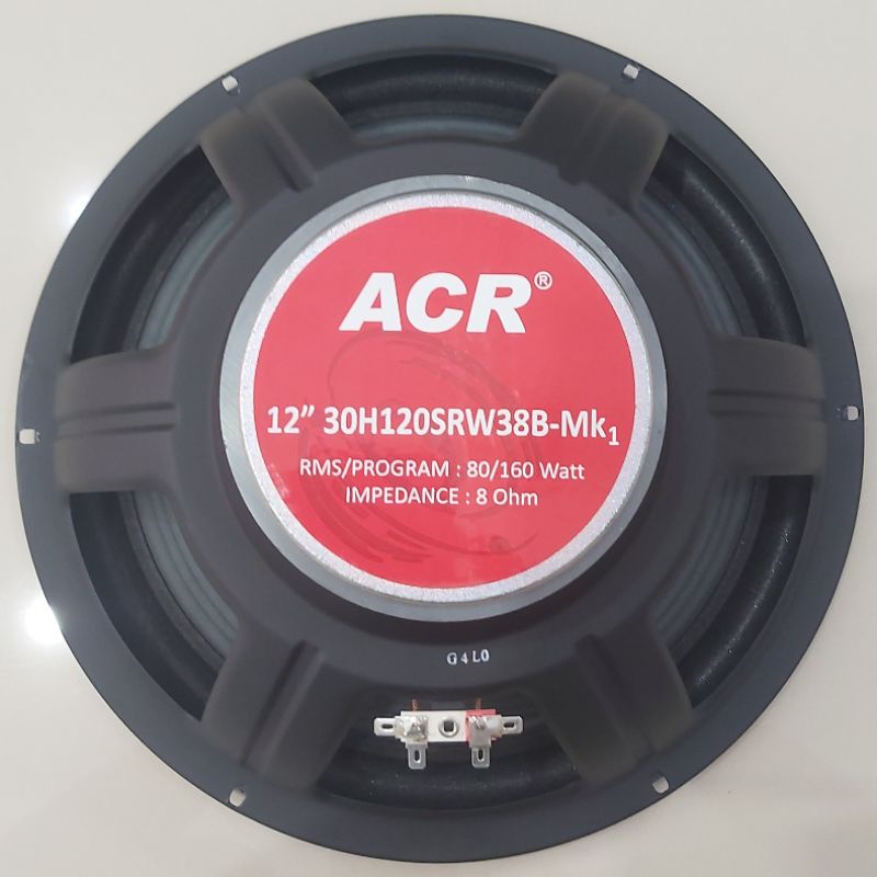 (BISA COD) Speaker ACR PRO 12 Inci Woofer 30H120SRW38B MK1