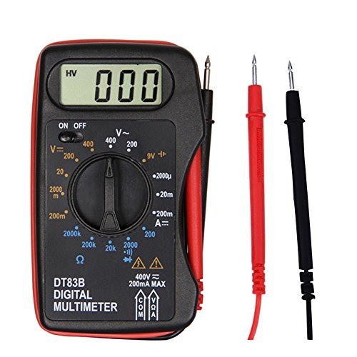 DT83B Pocket Digital Multimeter Ammeter Voltmeter DC / AC Resistor Ohm Voltage Multi Meter Tester