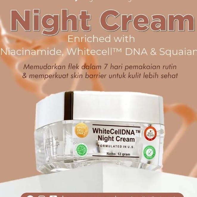 Night Cream WhiteCell DNA / Night Cream Ms Glow