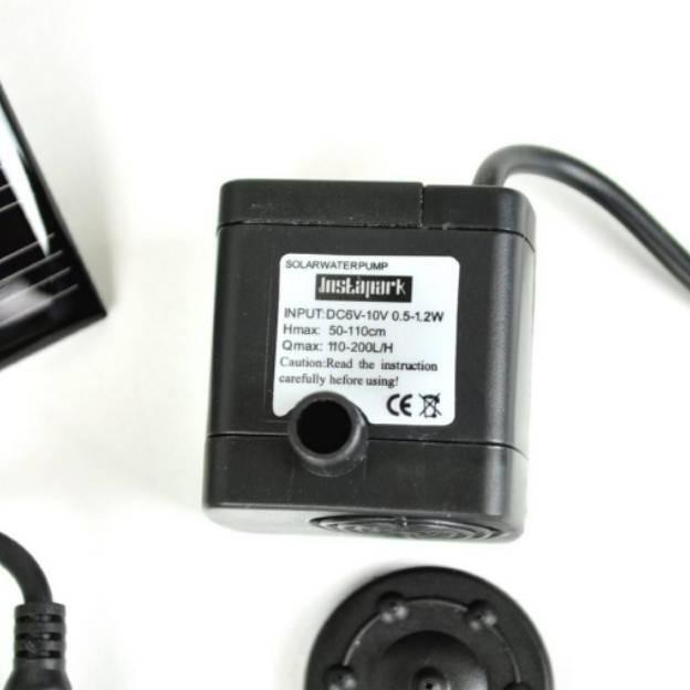 Pompa Air Celup Mini Tenaga Surya Air Mancur Solar Panel