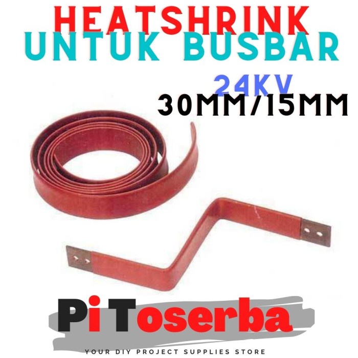 Heatshrink 24kV 30mm / 15mm Insulator Tubes Busbar MV Selongsong